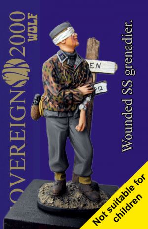 S2KF702 - Wounded SS grenadier